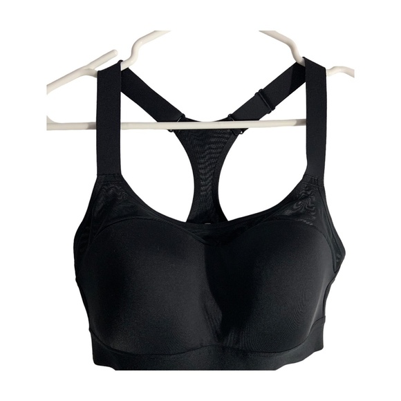 🖤Brooks 34C (32 DD) Black Adjustable Racerback Run Sports Bra 🖤 - Picture 2 of 14